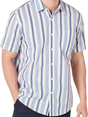 Men's Regular-Fit Short-Sleeve Poplin Shirt