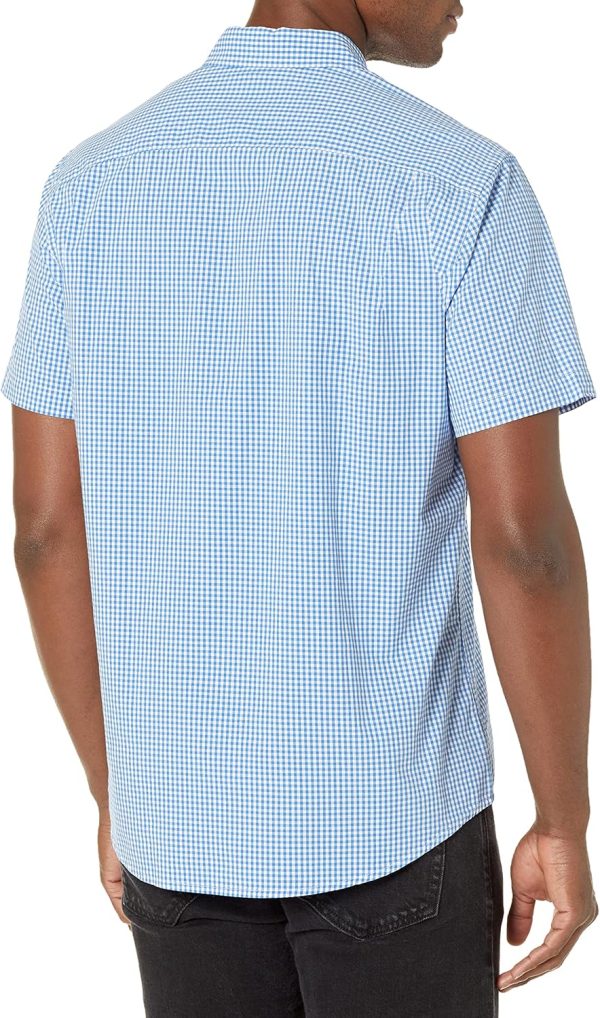 Men's Regular-Fit Short-Sleeve Poplin Shirt