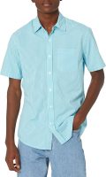 Men's Regular-Fit Short-Sleeve Poplin Shirt